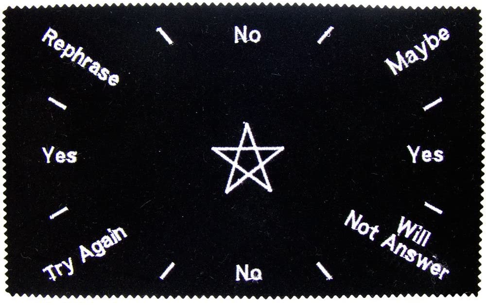 Wiccan/ Pagan Pendulum Mat Pentacle