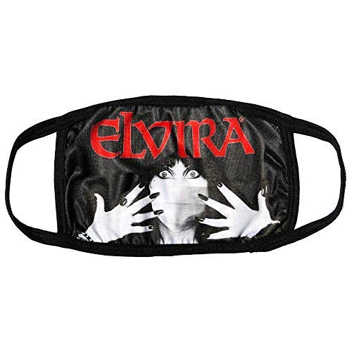 kreepsville 666 Fashion Face Mask Costume Vanity Covering (Elvira Red)
