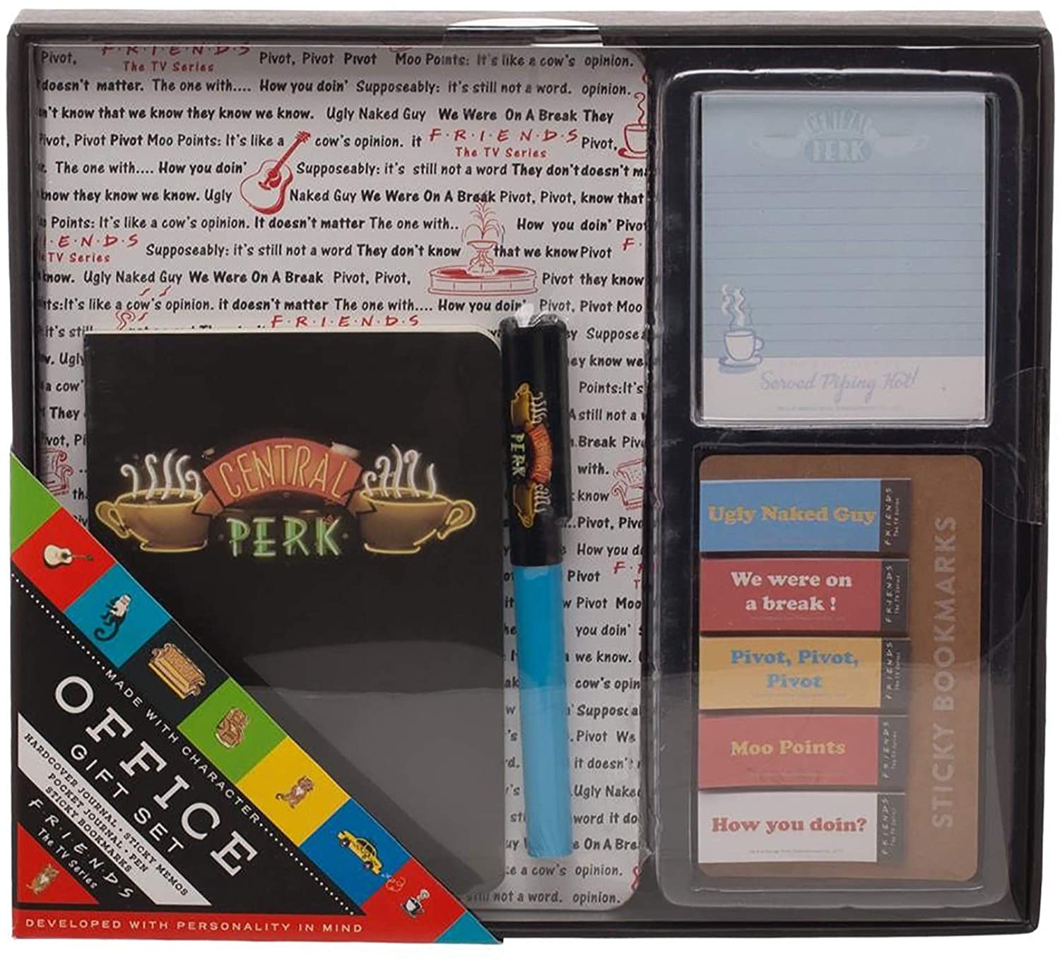 Friends Themed Deluxe Writing Set: Officially Licensed Stationery Collection