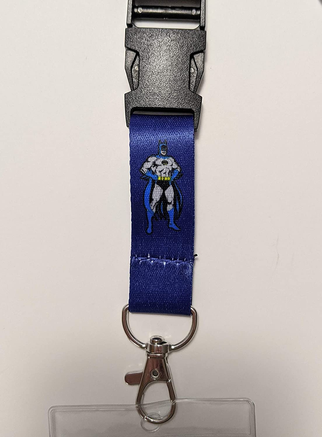 DC Comics Batman and Harley Quinn ID Badge Holder Lanyard 2pk Bundle