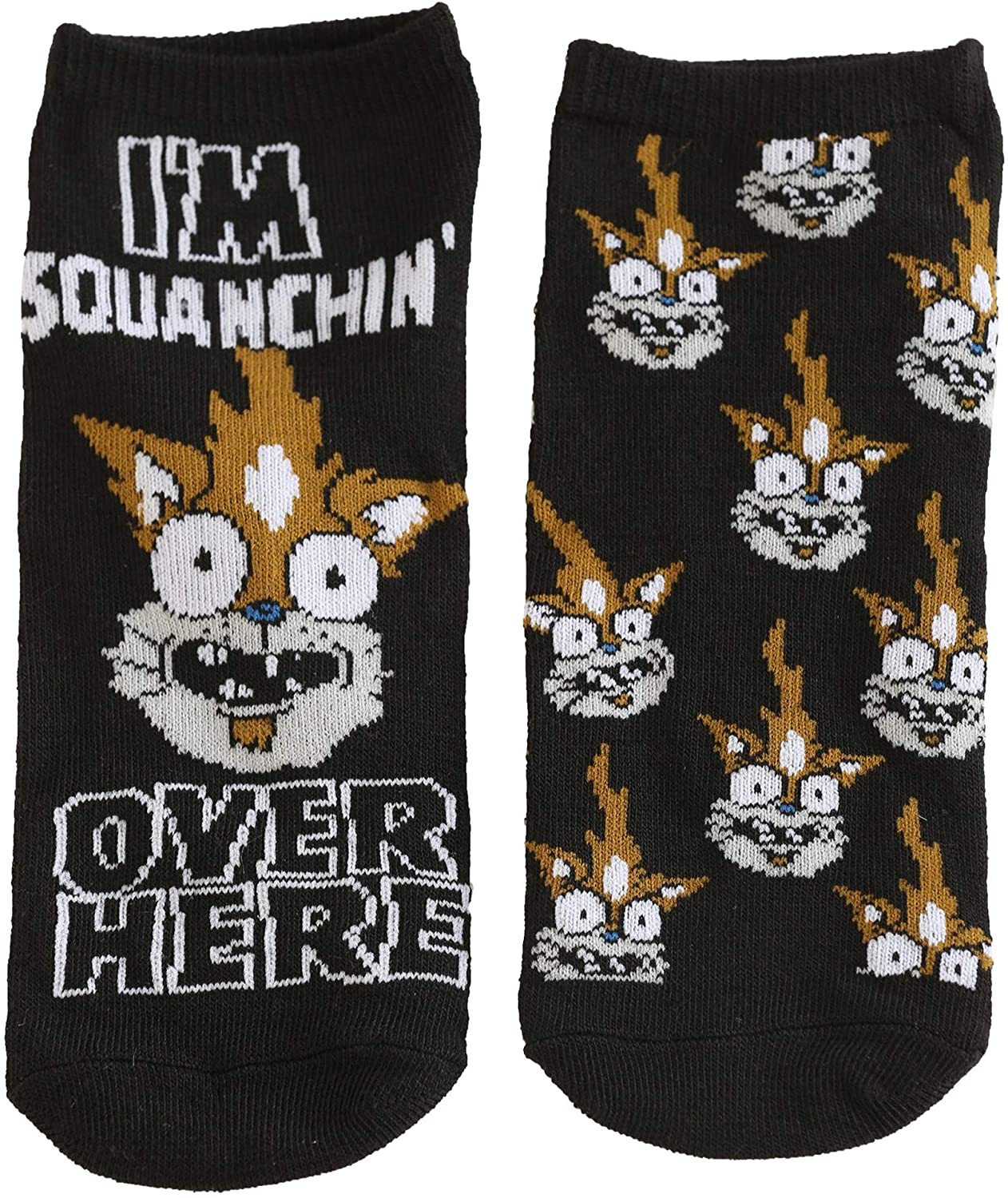 Rick and Morty Characters 5 Pair Pack Lowcut Womens Ankle Socks