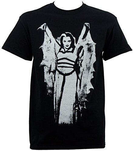 Rock Rebel The Munsters Men's Lily Bat Wing T-Shirt Black