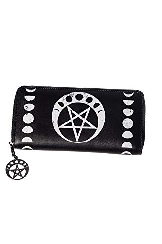 Lost Queen Gothic Pentagram Tanith Wallet - Black/One Size