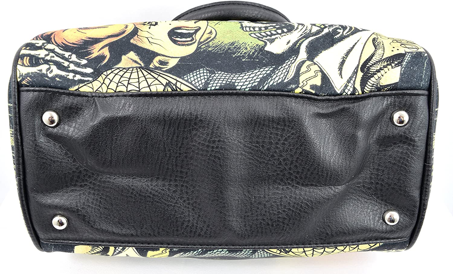 Liquor Brand Horror B Movie Cartoon Small Satchel Purse Crossbody bag