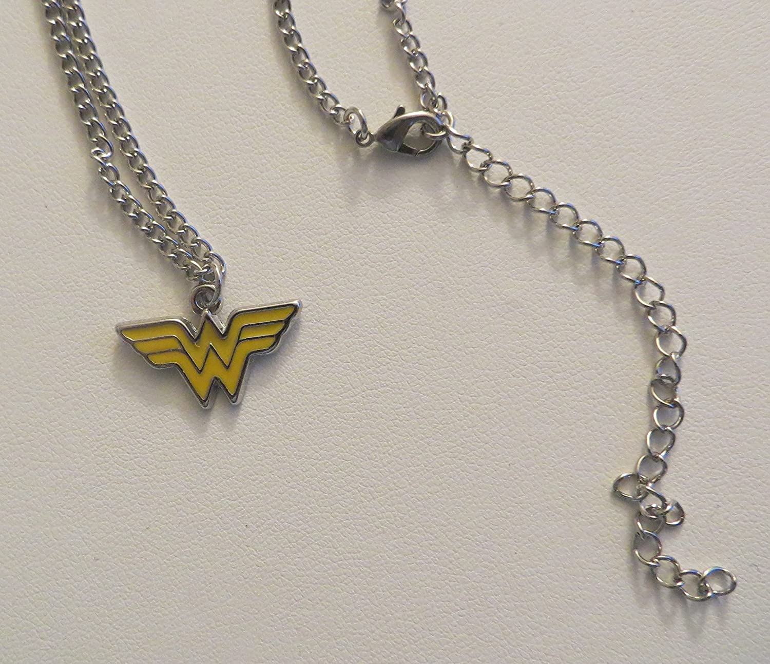 Wonder Woman Logo Pendant Necklace