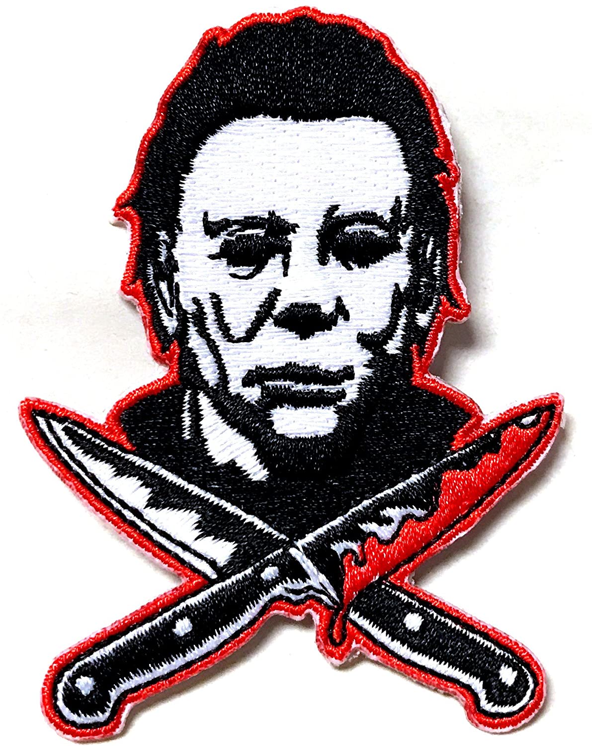 Halloween 2 Michael Myers Knives Embroidered Patch