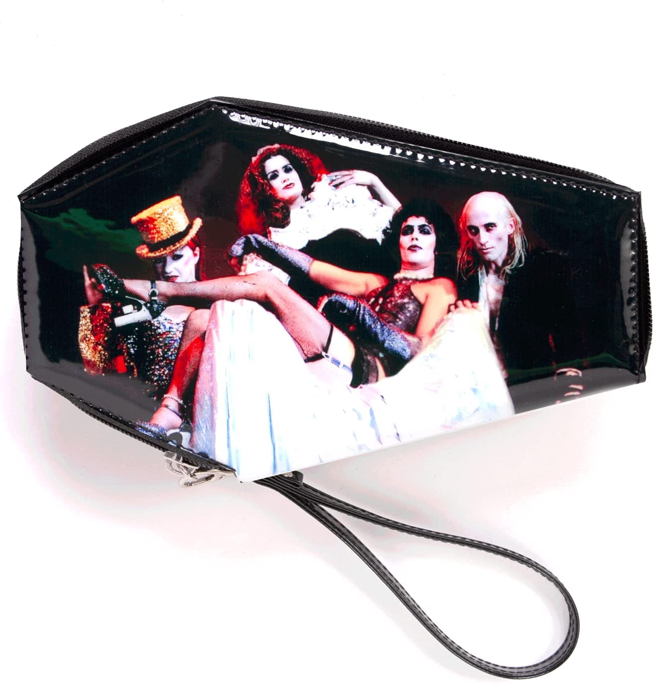 Rocky Horror Picture Show Zip Around Coffin Wallet Wristlet Clutch
