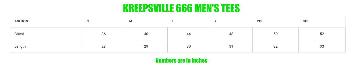 kreepsville 666 Men's Ouija Go Away Jumbo Print T Shirt