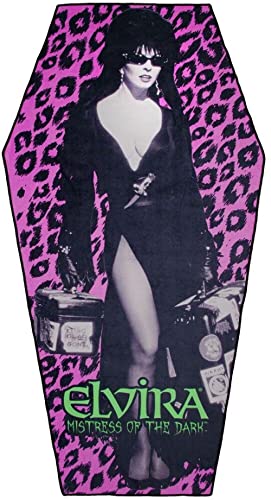 Elvira Leo Coffin Beach Towel