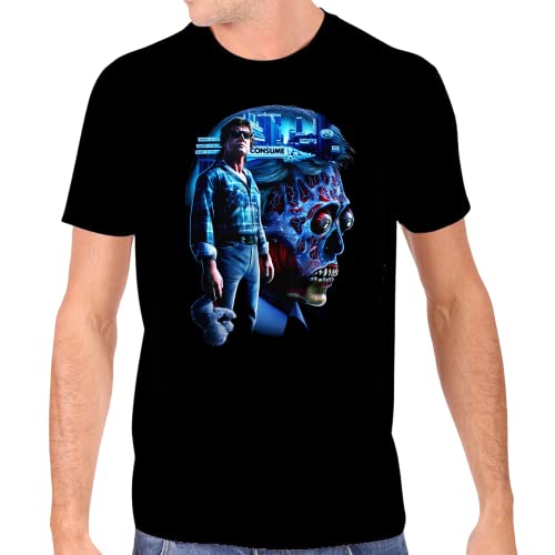 They Live Collage Men's T-Shirt - Official John Nada with Bear Tee
